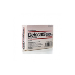 Gelocatil 650 mg comprimidos